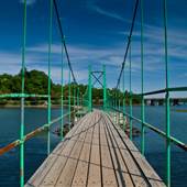 Wiggly Bridge, York, Maine