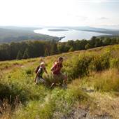 Hiking, Rangeley, Maine