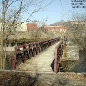 Kenduskeag Stream pedestrian bridge