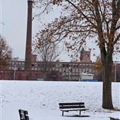 Lewiston Mills - Exterior Winter