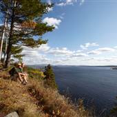 Hiking, Mt. Kineo, Rockwood, Maine