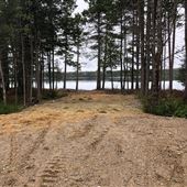 Sysladobsis dam/ new camp construction project